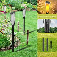 LED Solar Torch Garden Light LED Solar Torch Garden Light