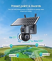 Solar Dual Lens WiFi Camera Solar Dual Lens WiFi Camera