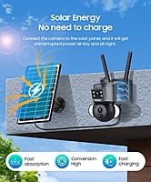 Solar Dual Lens WiFi Camera Solar Dual Lens WiFi Camera