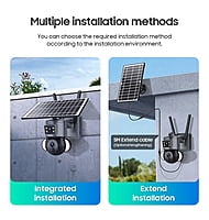 Solar Dual Lens WiFi Camera Solar Dual Lens WiFi Camera