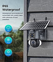 Solar Dual Lens WiFi Camera Solar Dual Lens WiFi Camera