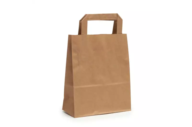 Paper Handle Bags (Brown)